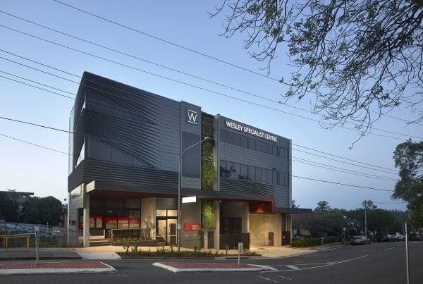 WESLEY SPECIALIST CENTRE BY CLEMENTS CLARKE ARCHITECTS | Featured image for the Commercial Architect Brisbane landing page.